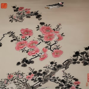 Vintage Japanisches Decoupage Papier