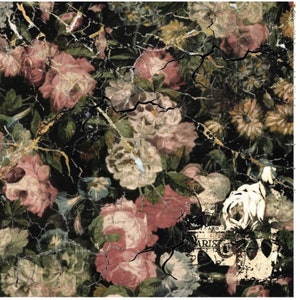 Midnight Garden Decoupage Paper