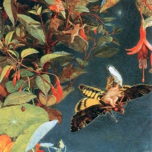 Whimsical Fairies and Butterflies Rice Paper