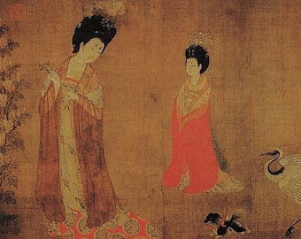The Promenade Antique Chinese Decoupage Paper