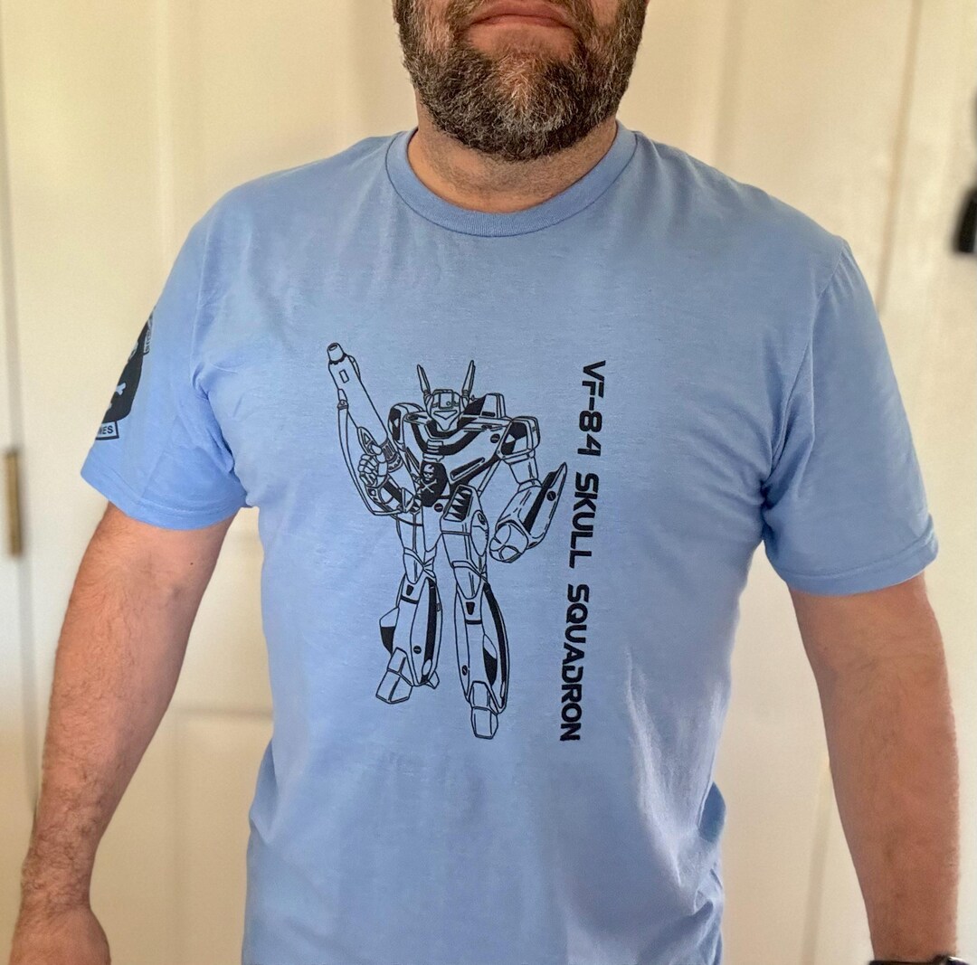 Robotech Skull Squadron Tee - Etsy