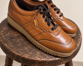 Vintage 1970s Levi Orange Tab Brown Shoes/Sneakers
