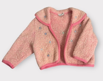 1960’s Ethel Of Beverly Hills Cardigan Bought From The Show Grease Rise Of The Pink Ladies