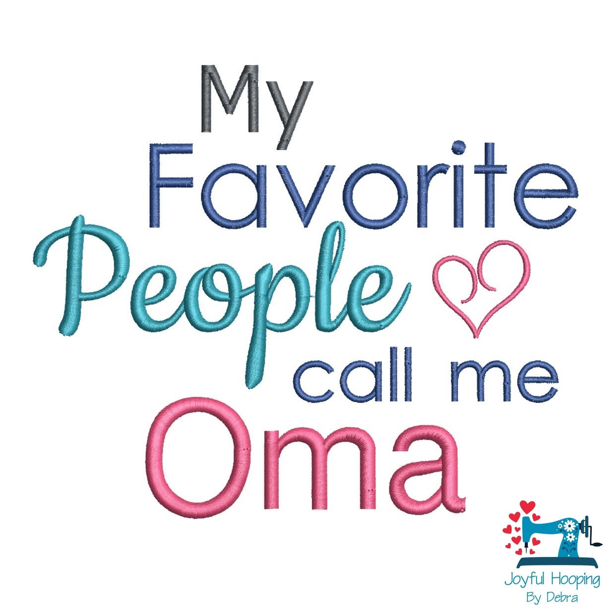 Oma Word Art - Etsy