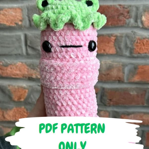Worm Friend Amigurumi Pattern