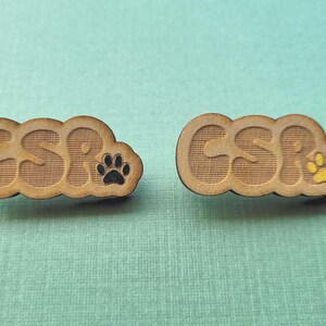 CSR Vet Med Pin| Veterinary Gift| Vet Med Gift|Receptionist Gifts| Gifts for Vet Receltionists|Veterinary Appreciation| Vet Med Pins