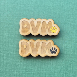 DVM Pin| Veterinary Gift| Vet Student Gift| Vet Medicine| Gifts for Veterinarian|Veterinary Appreciation| Doctor of Veterinary Medicine