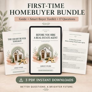 First-Time Homebuyer Guide + Smart Buyer Toolkit | Real Estate Agent Questions & Home Buying Checklists