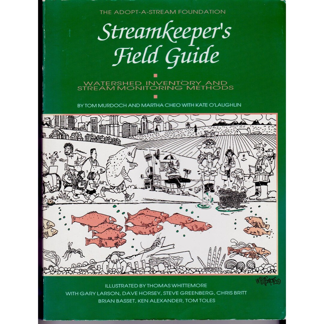 Streamyard Guide Book The Streamkeeper's Field Guide | Watershed Monitoring Manual (2001) - Etsy