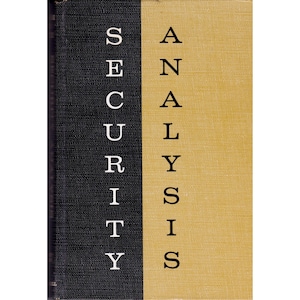 May include: A hardcover book with a black and gold cover. The left side of the cover is black, with the word "SECURITY" printed vertically in white. The right side is gold, with "ANALYSIS" printed vertically in black.