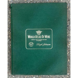 World Atlas of Wine Hugh Johnson 1971 Hardcover Mitchell Beazley Maps
