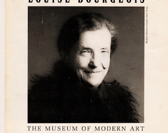 Louise Bourgeois MoMA 1982-83 Exhibition Foldout Guide NYC Modern Art VTG