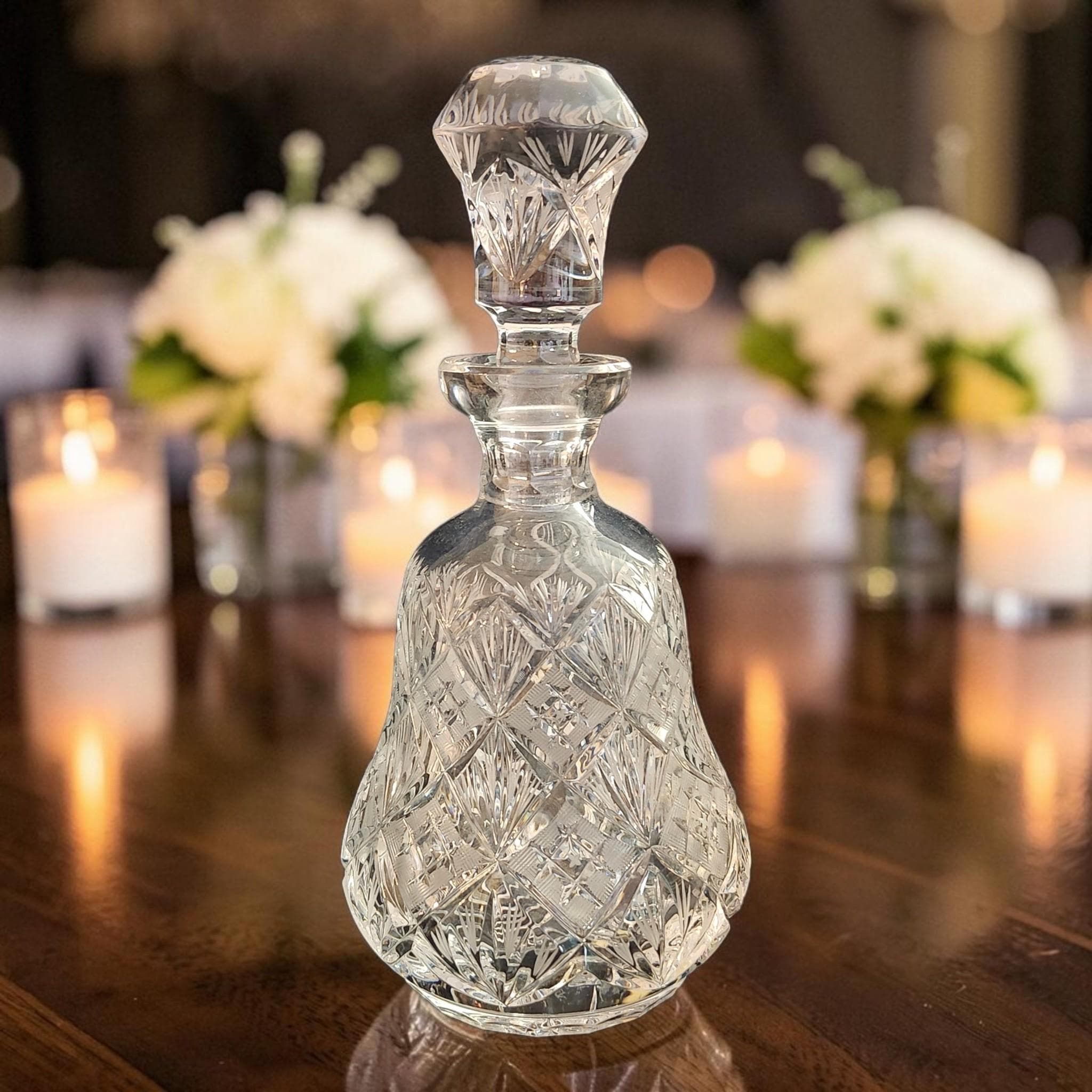 1950s Crystal Decanter - Etsy
