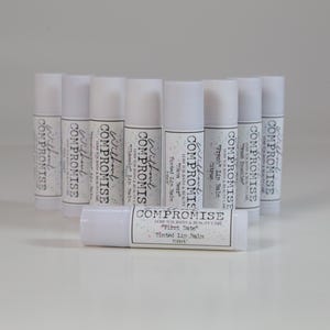 All Natural Organic lip balm| available in Unscented, Mint, Lavender Mint,  Citrus scents using beneficial essential oils