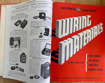 Catálogo de referencia para compradores de equipos eléctricos de 1945 • Directorio comercial de ingeniería industrial • Equipos eléctricos de la Segunda Guerra Mundial