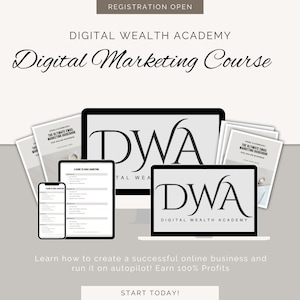 Digital Marketing Course W/Master Resell Rights