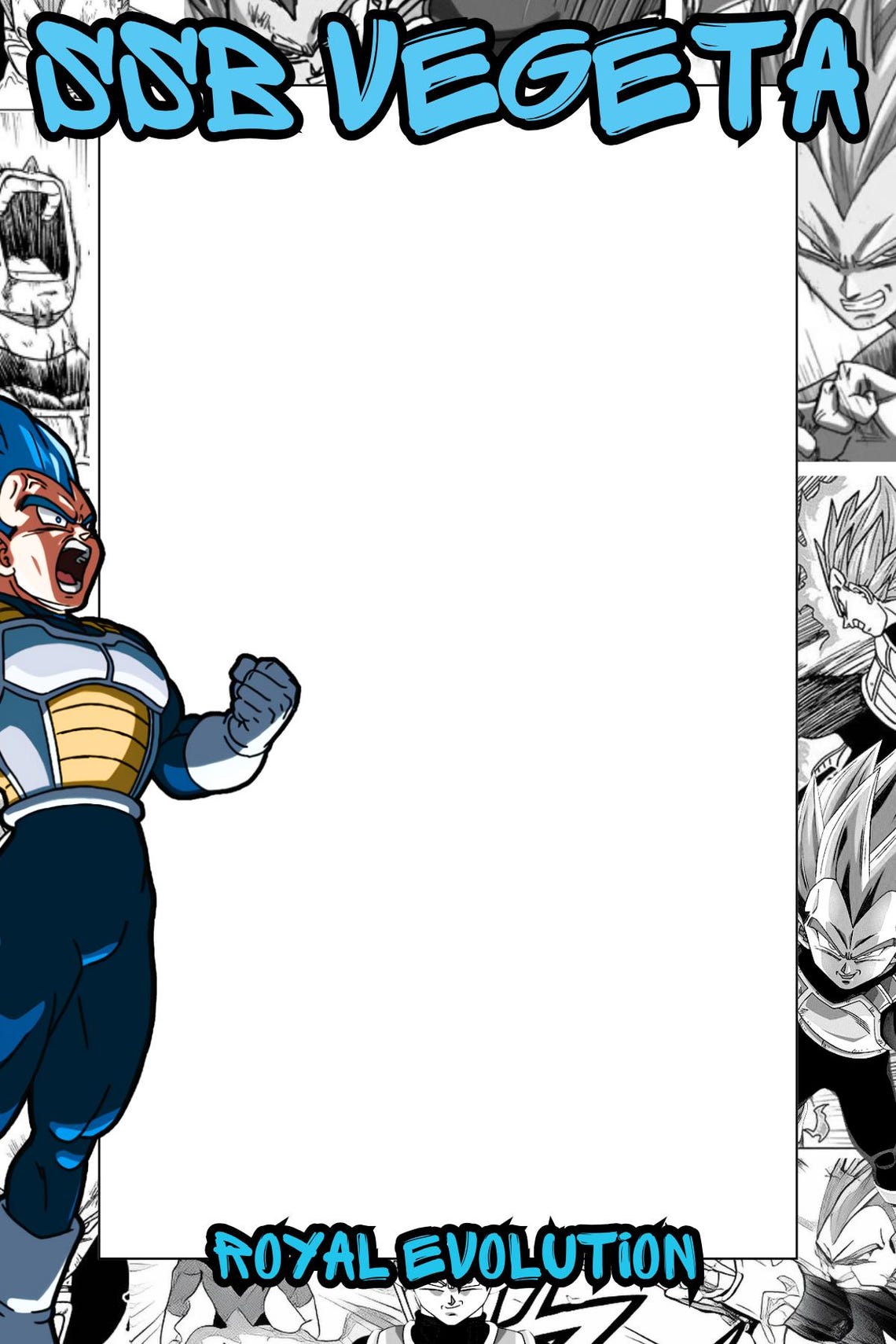 Vegeta (gt/super) Custom Frames - Etsy