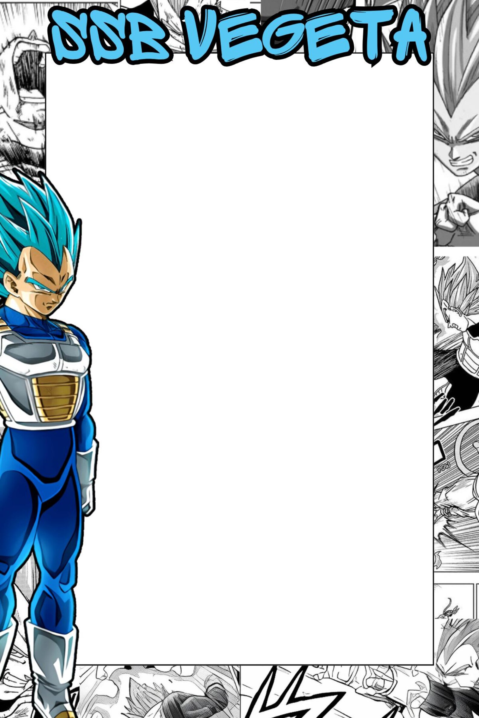 Vegeta (gt/super) Custom Frames - Etsy