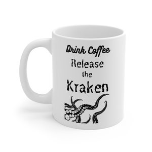 Rilascia la tazza da caffè Kraken da 11 once