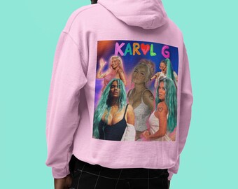 Hoodie for Karol G concert, La Bichota, Sweater by Karol G, Colombian.