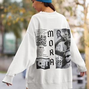 Back design unisex Sweatshirt for Mora concert