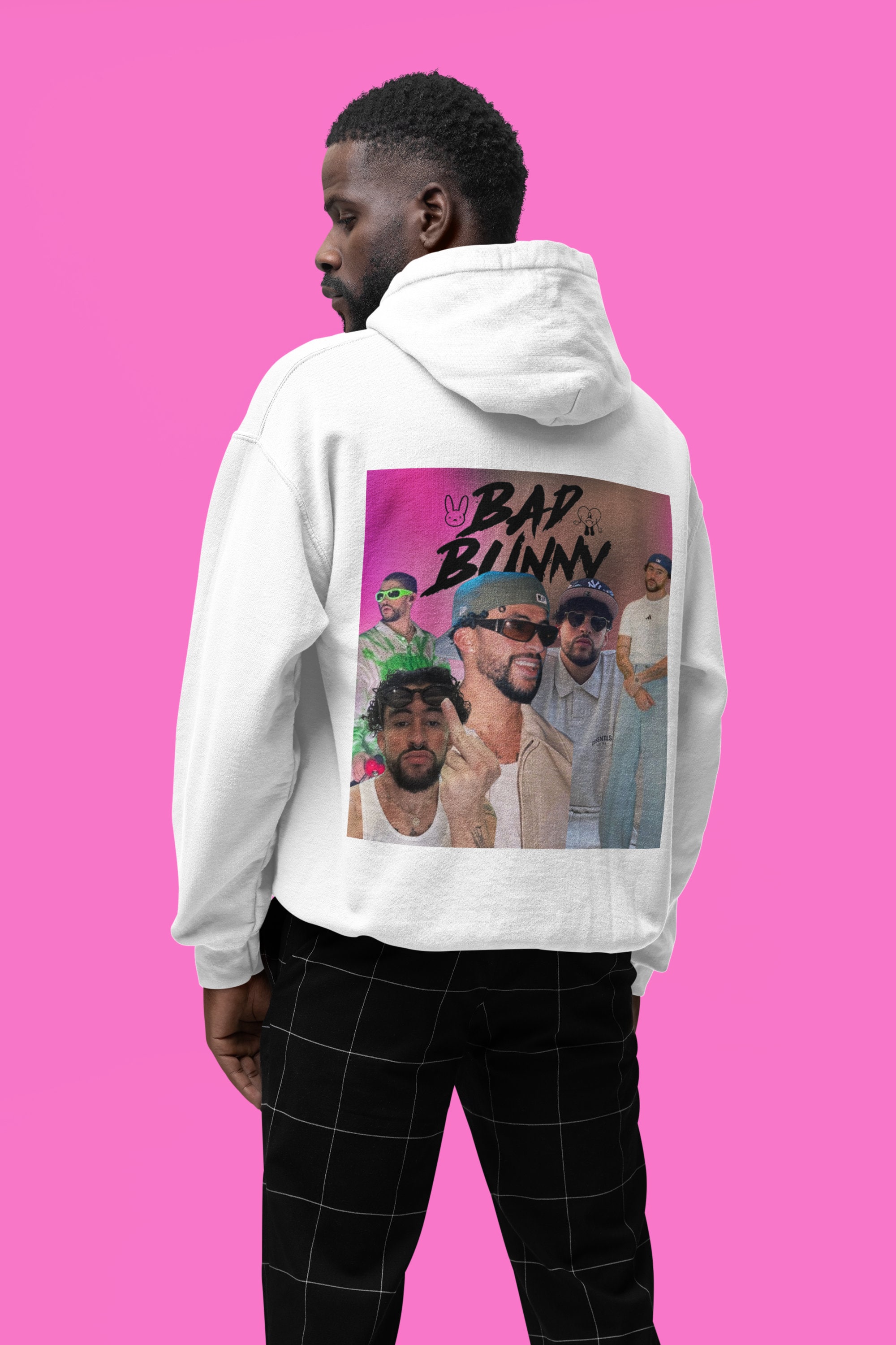 Bad Bunny Concert Hoodie, Bad Bunny PR Sweater.