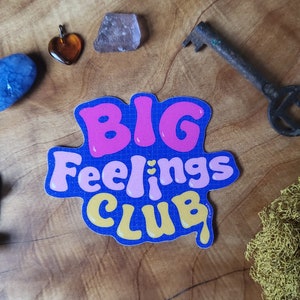 Club de grandes sentimientos Pegatina