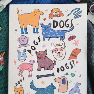 Hunde! Kunstdruck - Perfekt für Hundeliebhaber und Canine Fanatiker