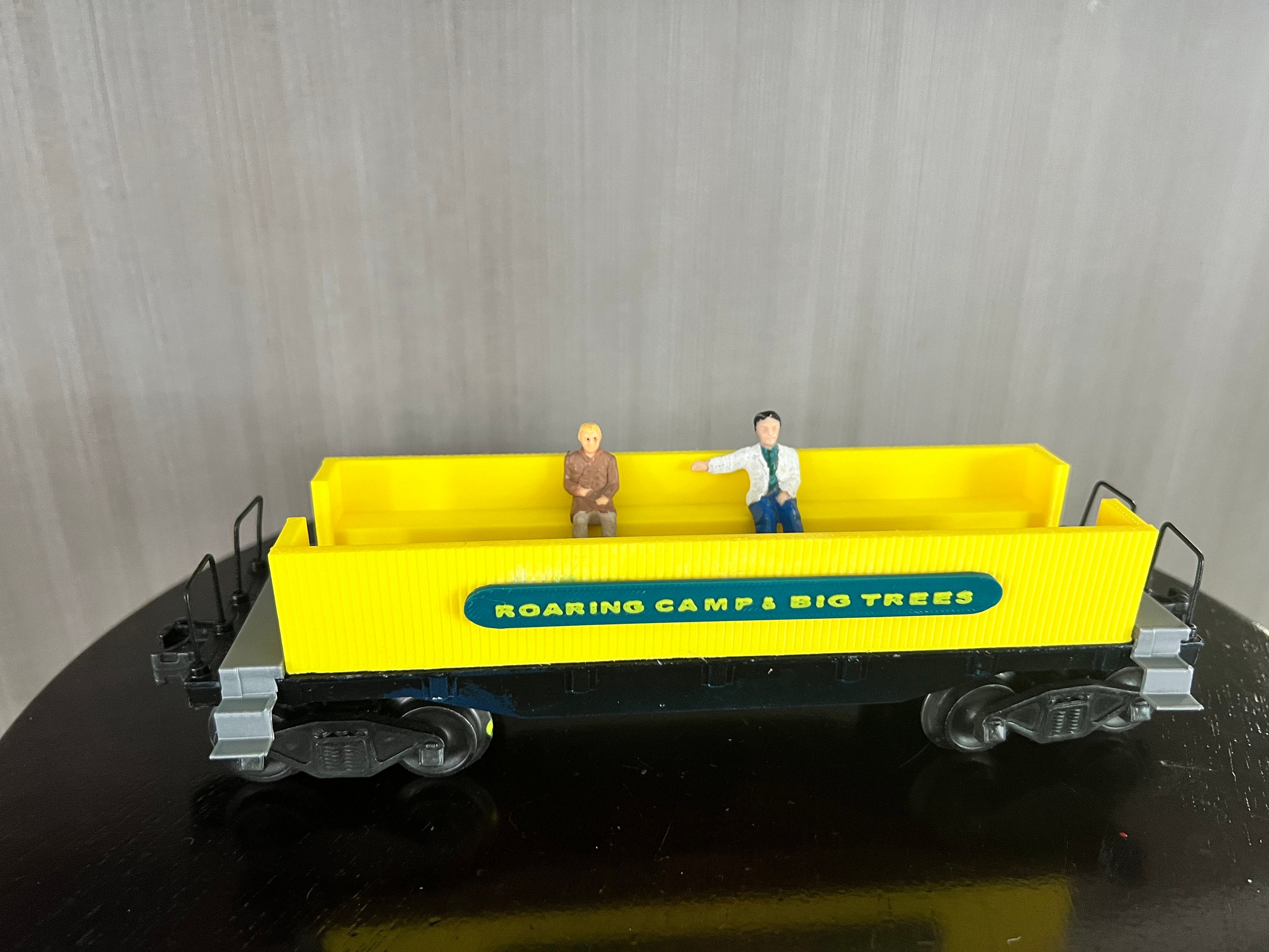 O Scale Roaring Camp & Big Trees Excursion Gondola Kit
