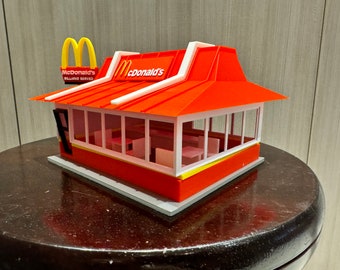 O Scale McDonalds w/interior Inspired Building KIT