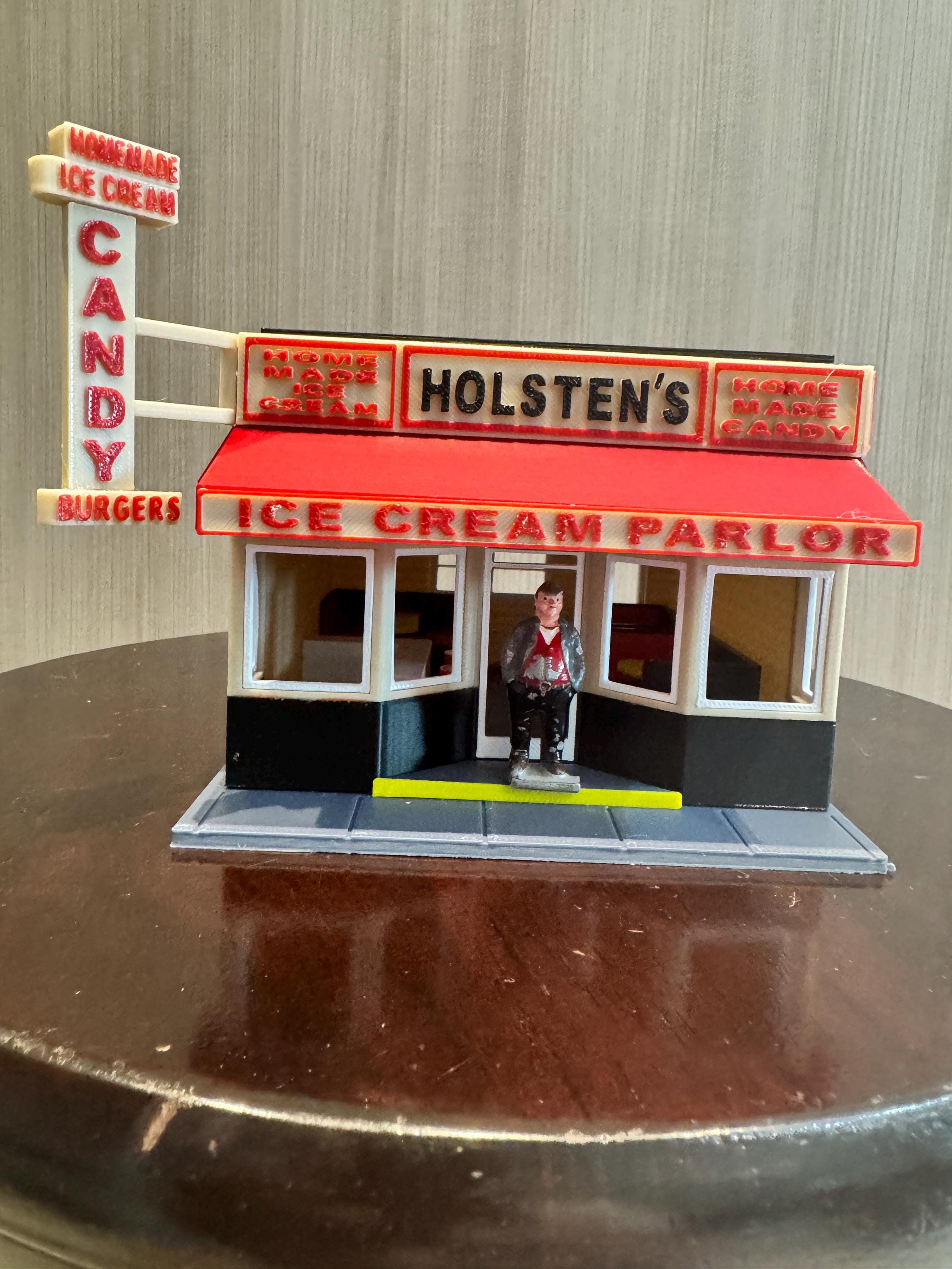 O Scale "Holsten's" Sopranos Iconic Building KIT