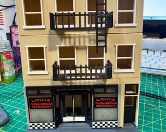 Kit de escala O "Restaurante italoamericano Louis"