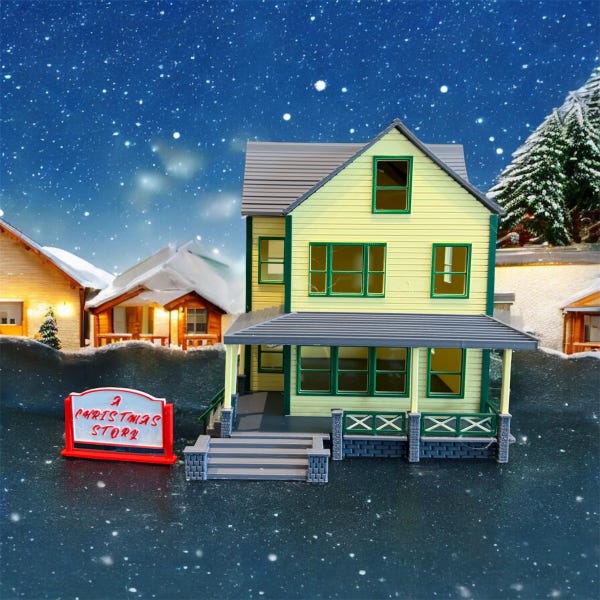 O Scale "A Christmas Story Style House"