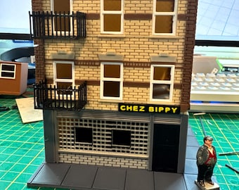 O Scale "Chez Blippy" A Bronx Tale Iconic Building KIT