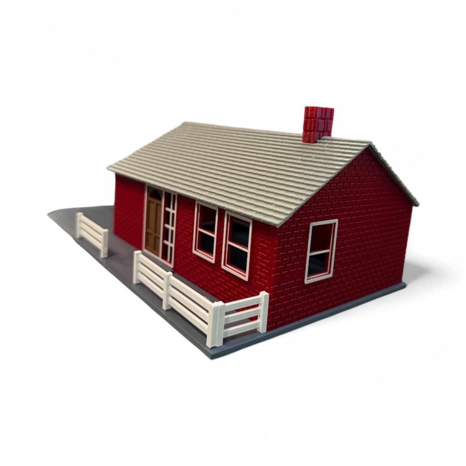 Scale Model Ranch House O Scale Ranch House W/ Carport - Etsy