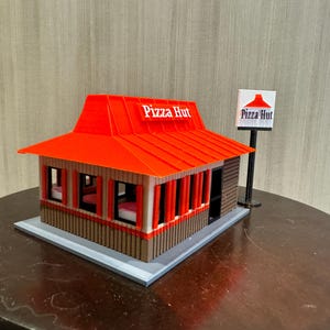 O Scale Pizza Hut - Inspired Building KIT