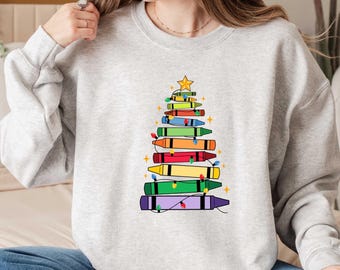 Christmas Teacher Sweatshirt: Festive Holiday Teaching Tee