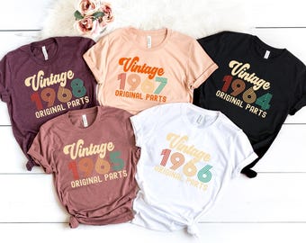 Vintage 1963 Birthday Shirt: 60th Birthday Gift