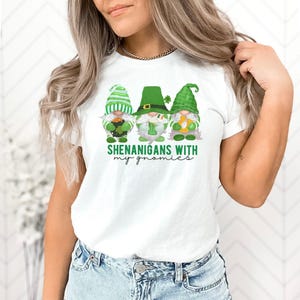 St Patrick&#39;s Day, Sheninigans With My Gnomies, St. Patrick Gnome Design
