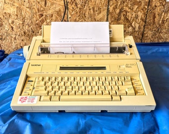 Brother Electronic Typewriter, Word Processor, 1989, Japan