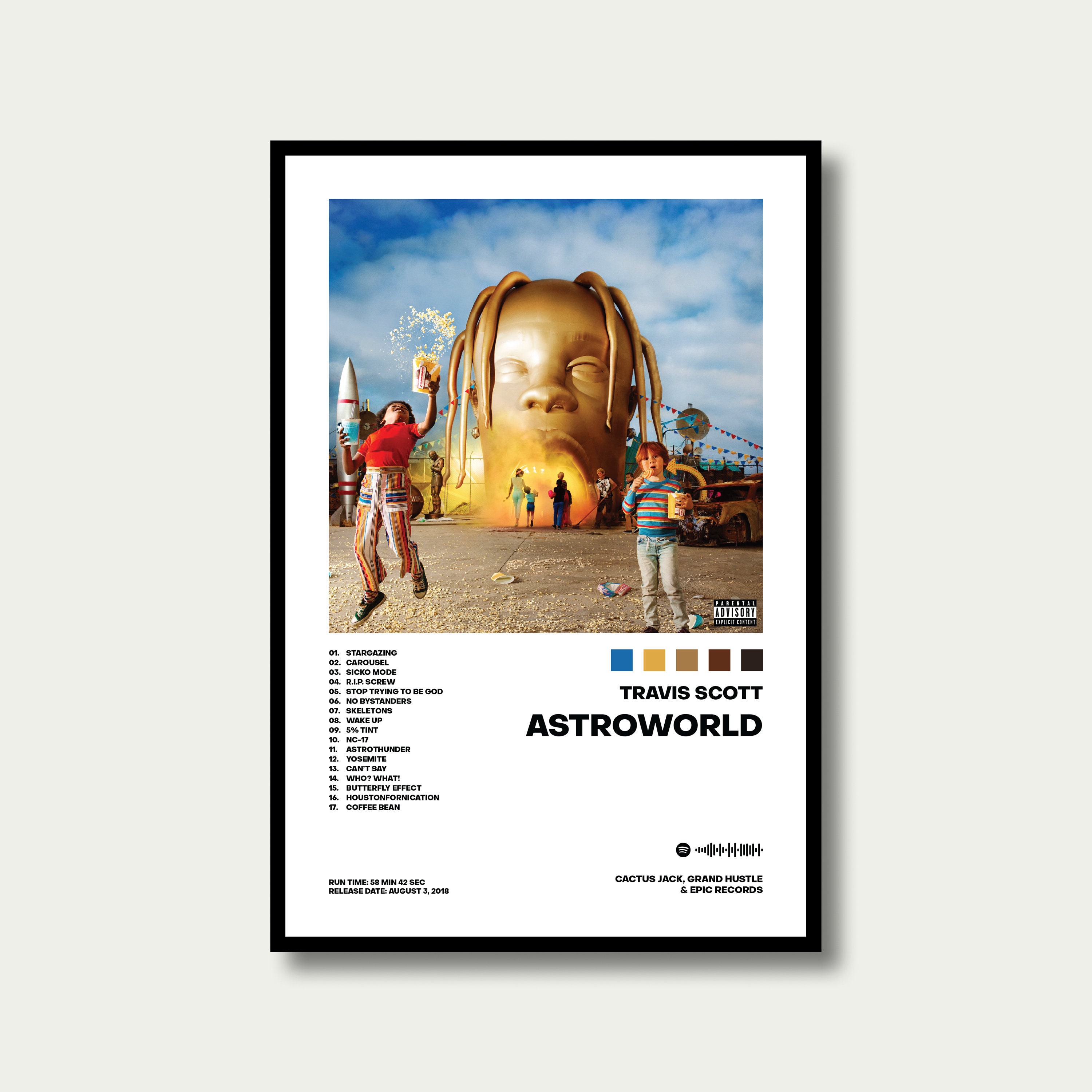 Buy Astroworld Poster Online In India -  India