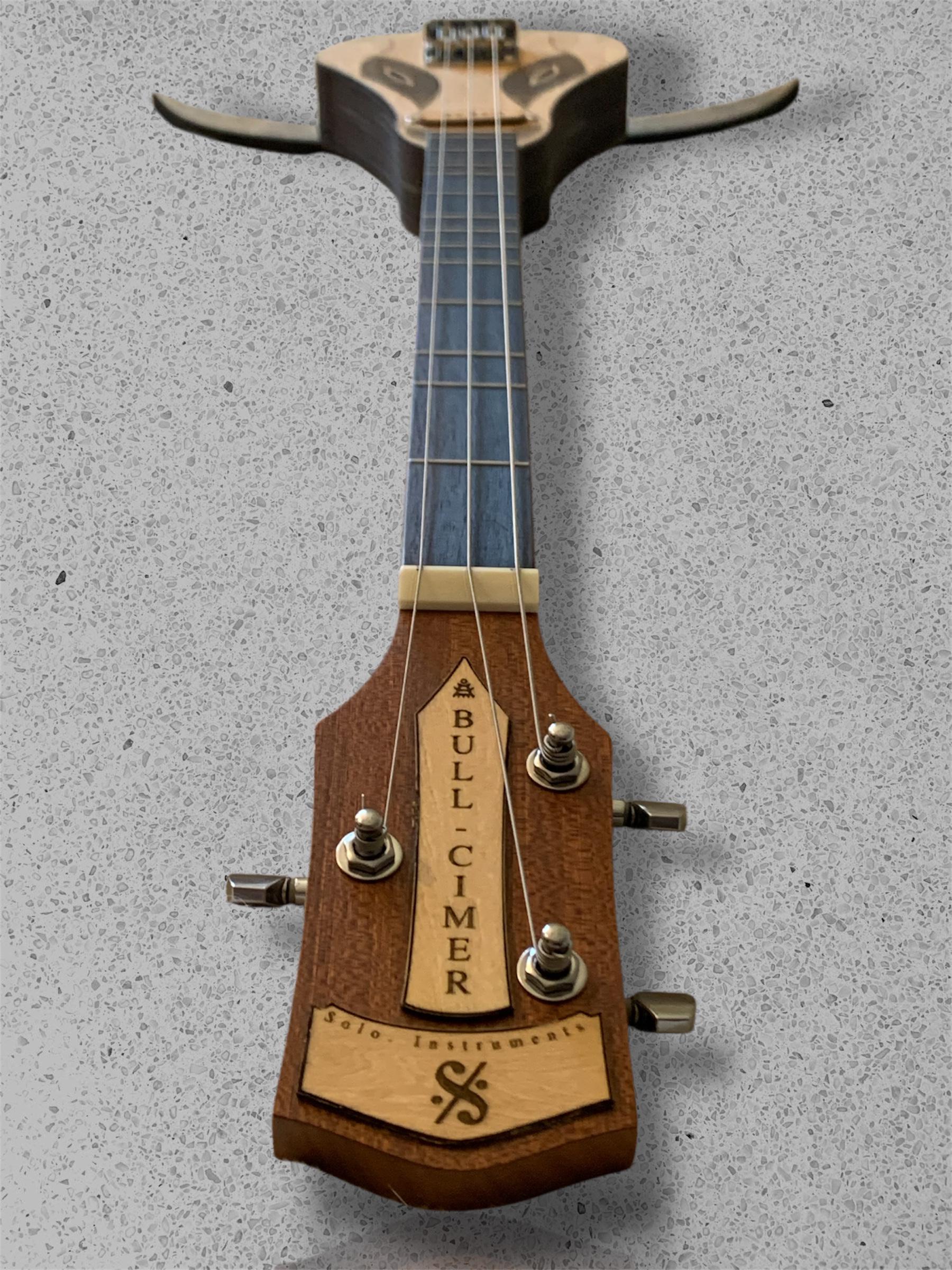 Bull-cimer 3 String Electric Dulcimer Guitar/functional Wall Art ...