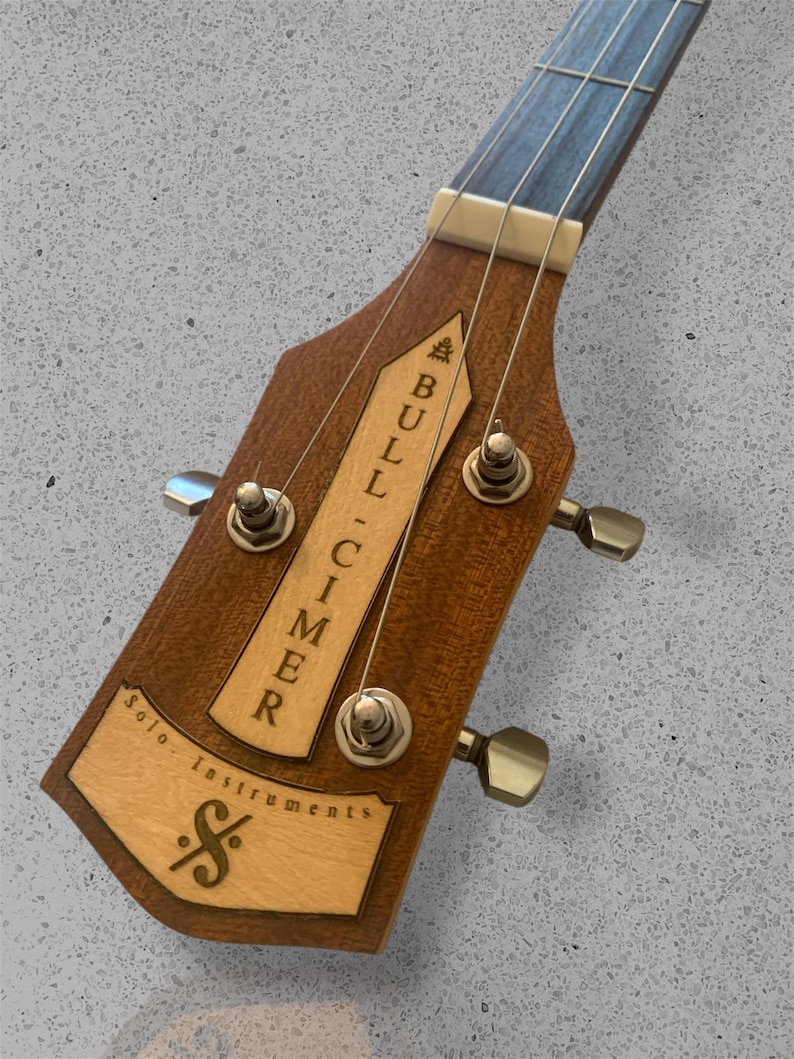 Bull-cimer 3 String Electric Dulcimer Guitar/functional Wall Art ...