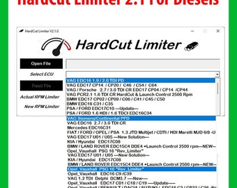 HardCut Limiter Diesel + Benzinmotoren + Pop&Bang + HARDCUT LIMITER VMAX+ HotStartr + QLaunchr Software Diagnoseautoreparatur