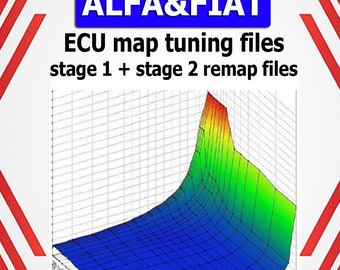 Strumento di riparazione auto Automobili diagnostiche Alfa Fiat Mappa ECU File di ottimizzazione Stage 1 + Stage 2 File di rimappa riparazione ecu car power