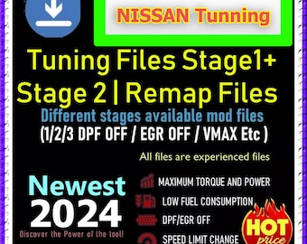 Diagnostica automatica per NISSAN Tuning 12 GB File di ottimizzazione Stage1, Stage 2... ecc File ECU Rimappatura Strumento di riparazione auto per automobili