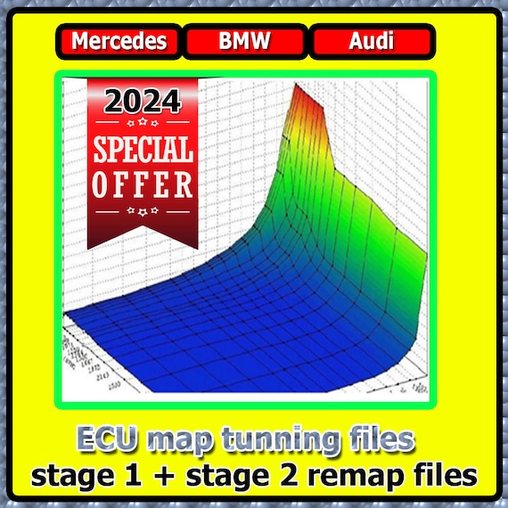 Car Repair Tool Diagnostic Automobiles Mercedes Bmw Audi ECU Map Tuning Files Stage 1 + Stage 2 Remap Files repair ecu car power