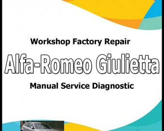 Alfa-Romeo Giulietta workshop factory repair manual service Automotive Diagnostic Tools link Manual Car Vehicle Tool Auto Repair