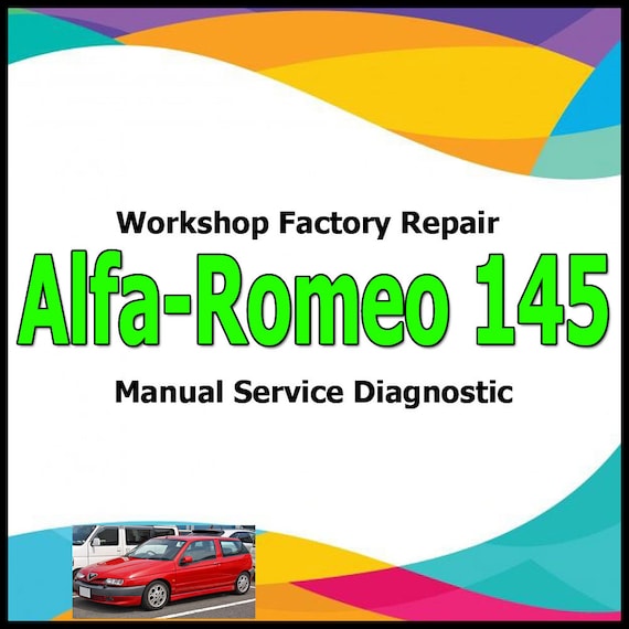 Alfa-Romeo 145/146 workshop factory repair manual service Automotive Diagnostic Tools link Manual Car Vehicle Tool Auto Repair