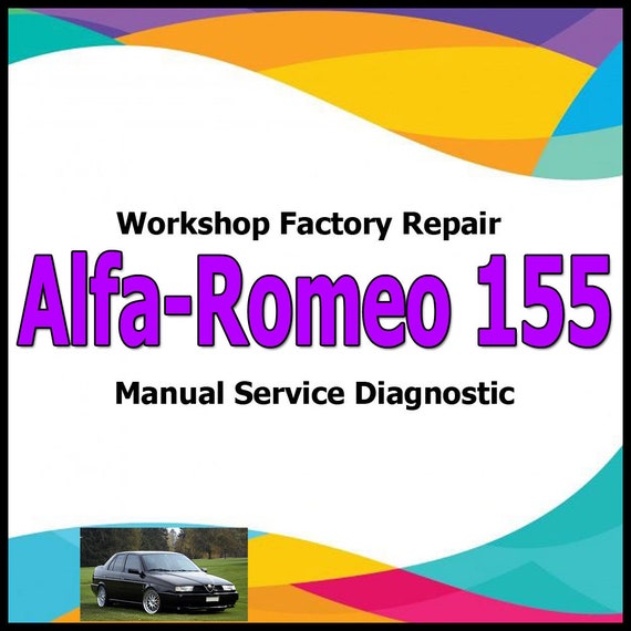 Alfa-Romeo 155 1992-1998 workshop factory repair manual service Automotive Diagnostic Tools link Manual Car Vehicle Tool Auto Repair